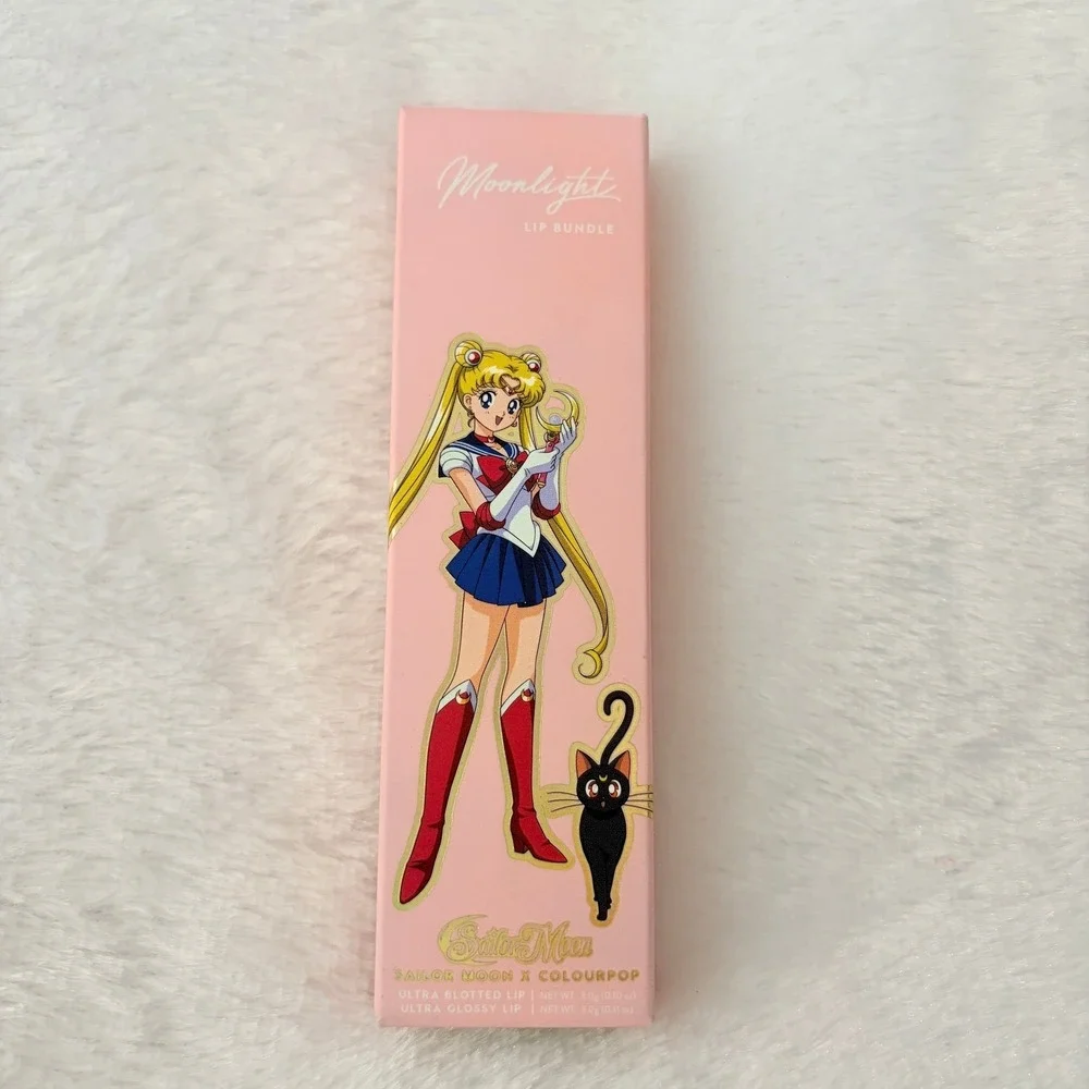 ColourPop Sailor Moon Moonlight Lip Bundle Women Pink Ultra Blotted Glossy Lip
